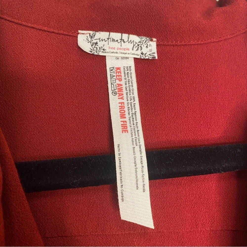 Free People rayon nylon
